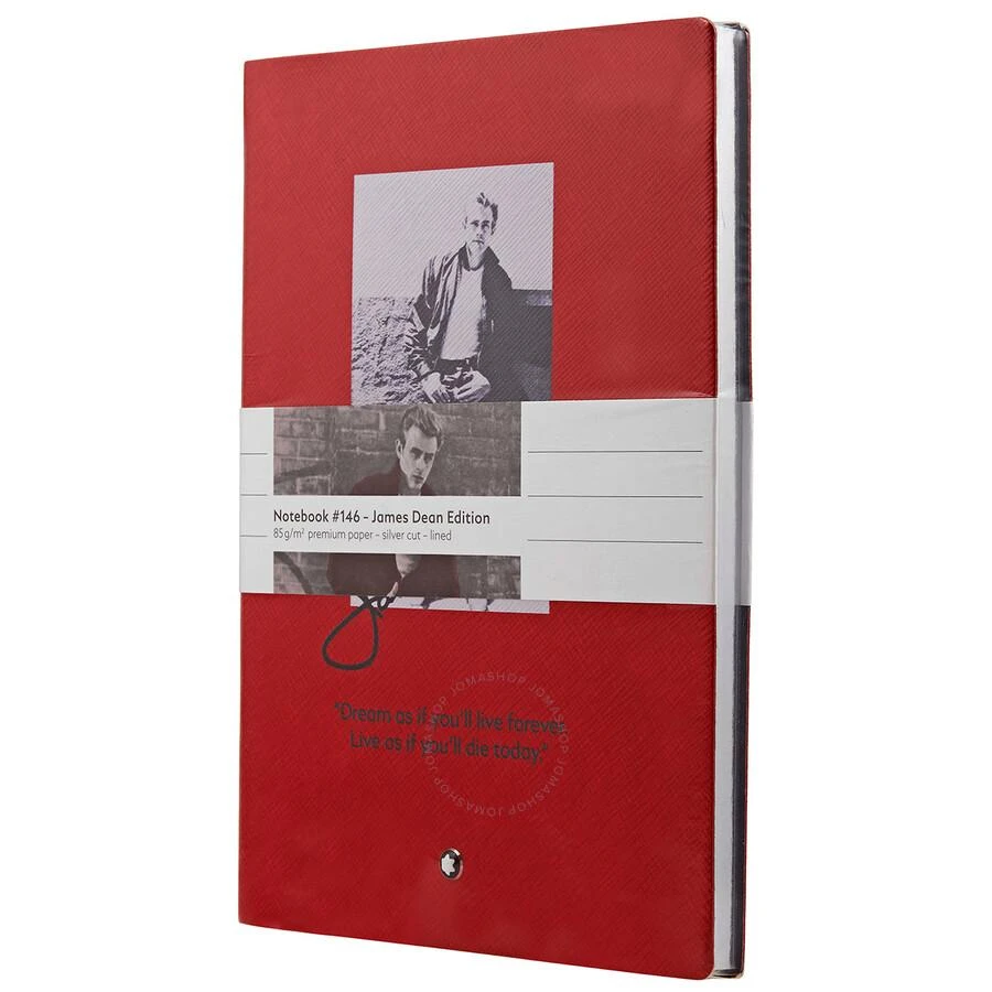 商品MontBlanc|Fine Stationery Notebook #146 Great Characters James Dean,价格¥521,第1张图片