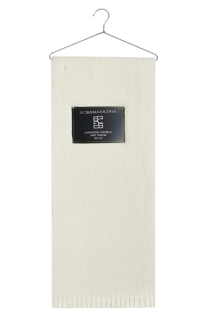 商品BCBG|Chenille Knit Throw Blanket,价格¥94,第3张图片详细描述