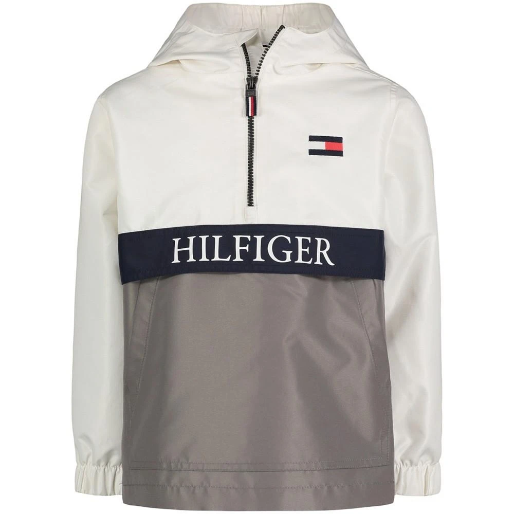 商品Tommy Hilfiger|Toddler Boys Colorblock Popover Jacket,价格¥194,第1张图片