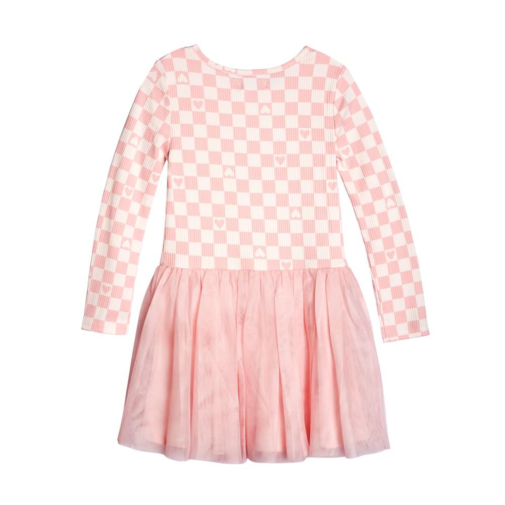 Little Girls Long Sleeve Play Dress, Created For Macy's商品第2张图片规格展示