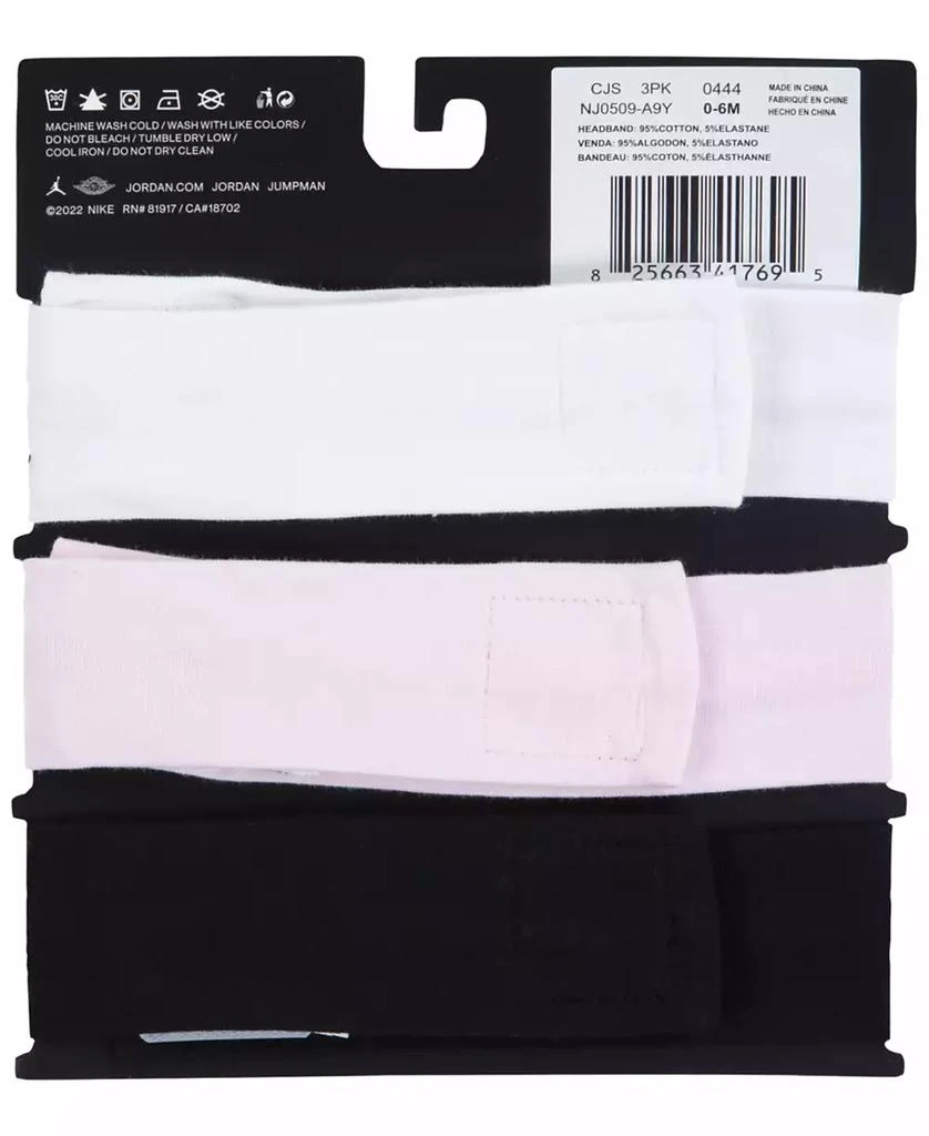 商品Jordan|Baby Girls Stretch Headbands, Pack of 3,价格¥144,第4张图片详细描述