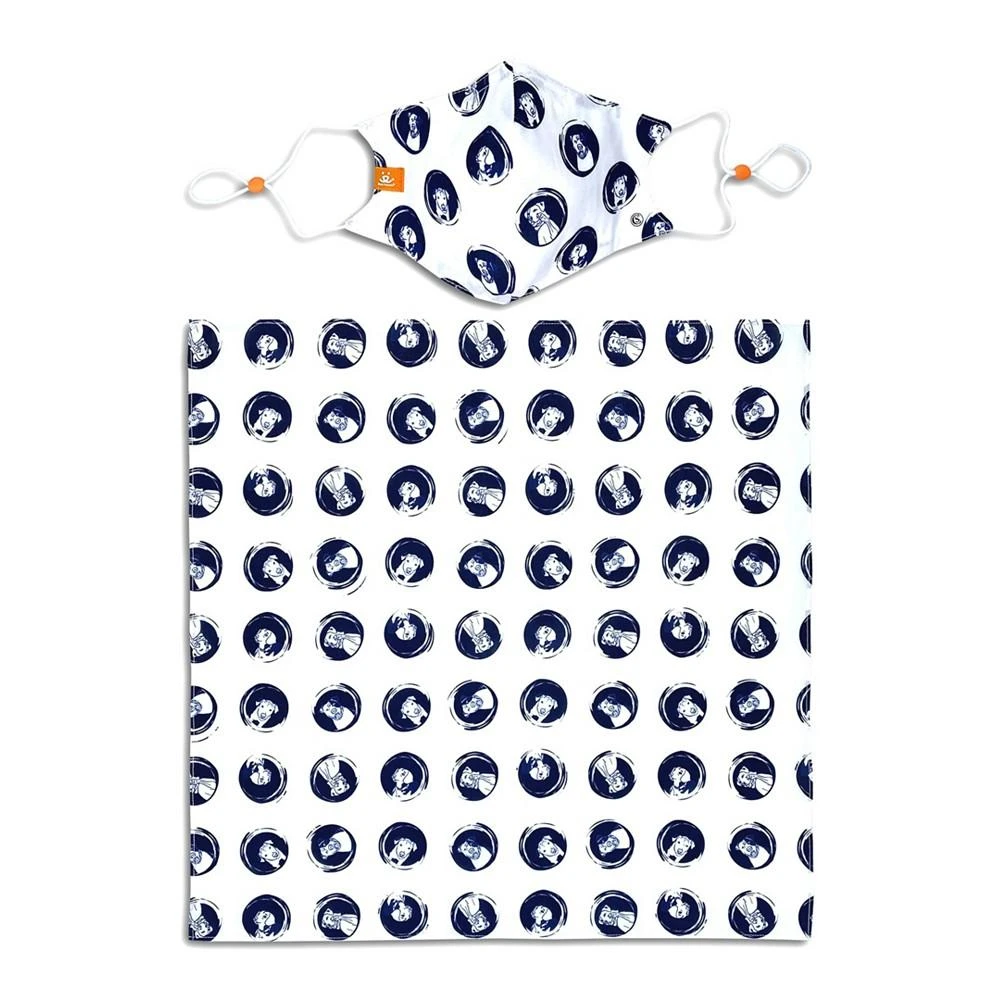 商品ConStruct|x Best Friends Unisex Dog Sketch Curved Mask and Bandana Set,价格¥149,第1张图片