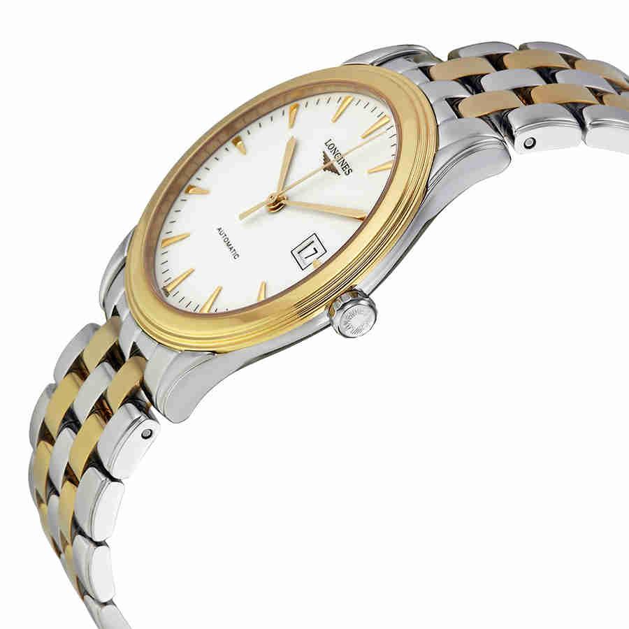 Longines Flagship Automatic White Dial Two-tone Mens Watch L48743227商品第2张图片规格展示