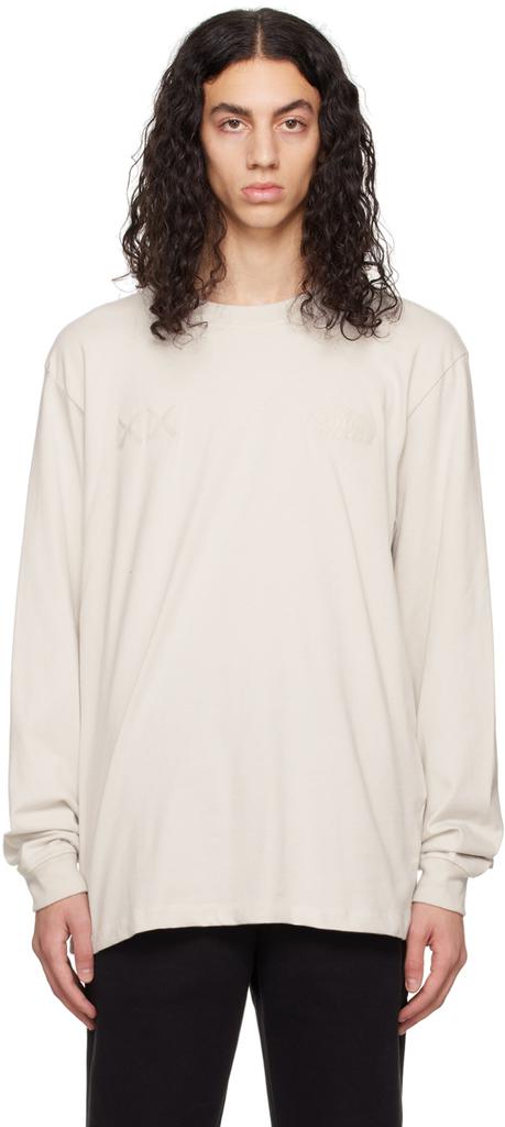 Off-White KAWS Edition Long Sleeve T-Shirt商品第1张图片规格展示