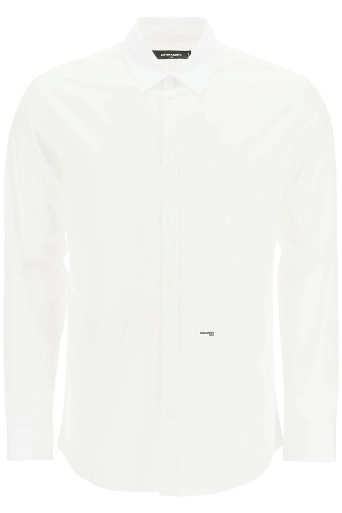 商品DSQUARED2|Dsquared2 Slim Fit Poplin Shirt,价格¥1050,第1张图片