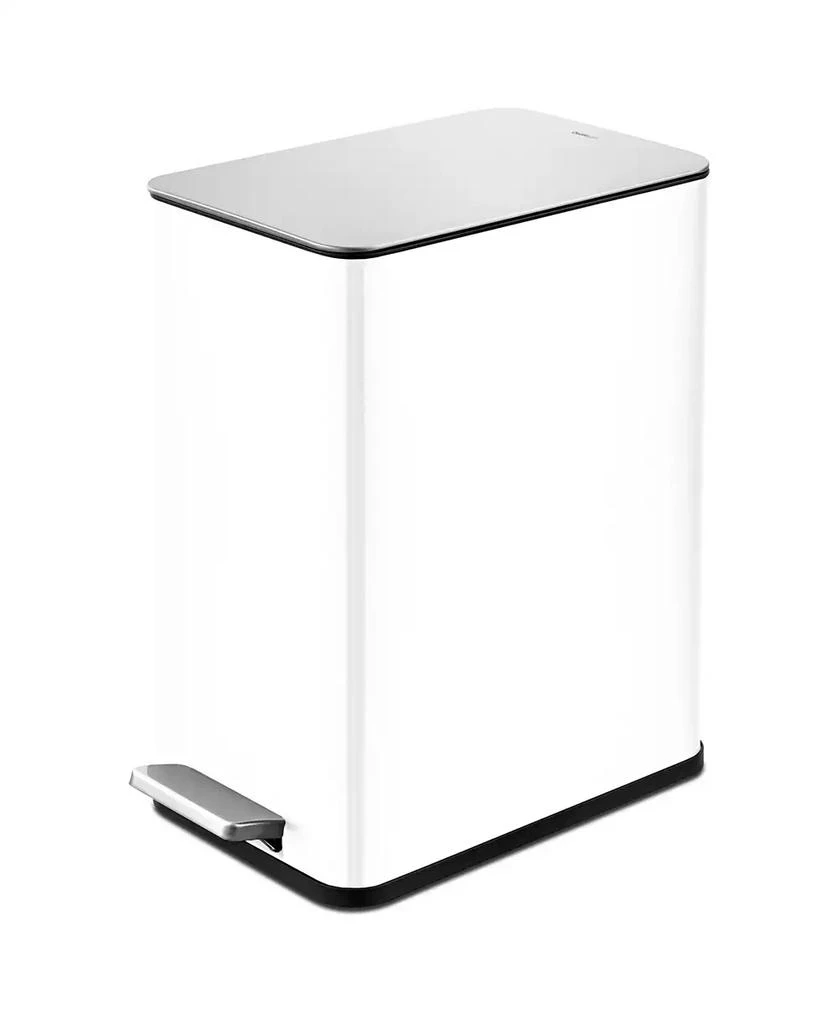 商品QualiaZero|2.6 Gallon Slim Step On Trash Can,价格¥169,第1张图片