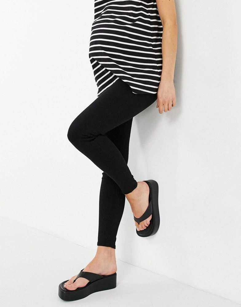 商品Topshop|Topshop Maternity under bump Joni jean in black,价格¥170,第4张图片详细描述