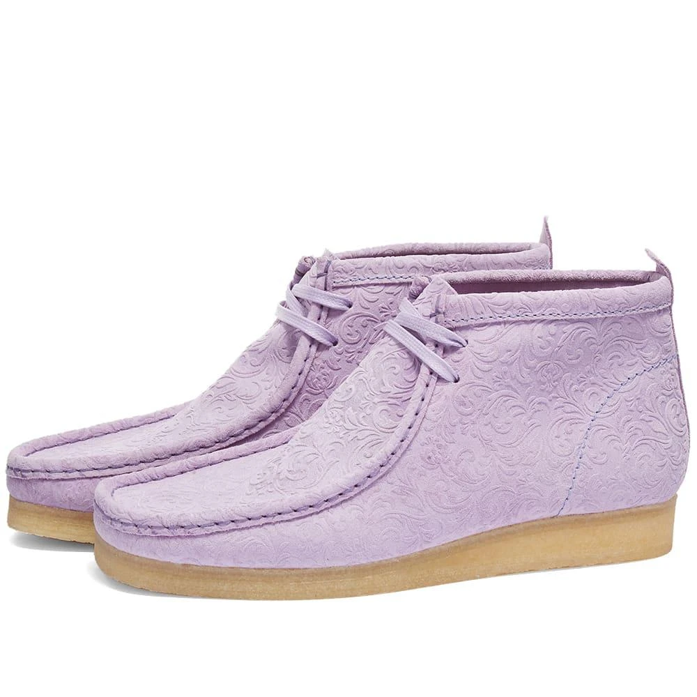商品Clarks|END. x Clarks Originals Oxford Flowers Wallabee Boot,价格¥550,第1张图片