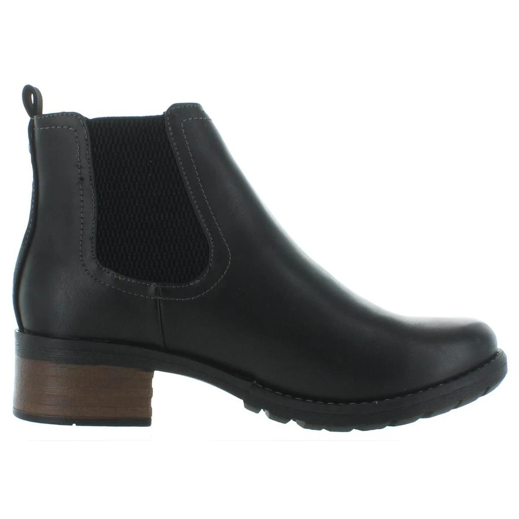 商品Eastland|Eastland Womens Jasmine Faux Leather Slip On Ankle Boots,价格¥350,第3张图片详细描述