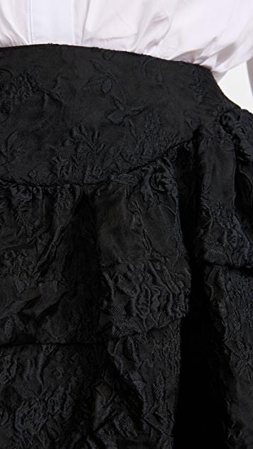 商品Simone Rocha|层褶紧身半身裙,价格¥3382,第7张图片详细描述