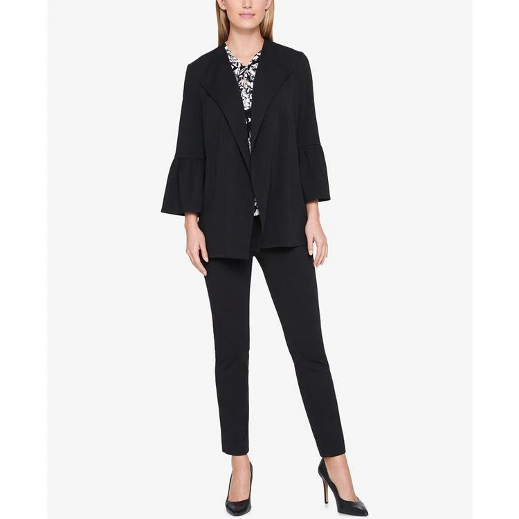 商品Tommy Hilfiger|Tulip-Sleeve Knit Jacket,价格¥386,第4张图片详细描述