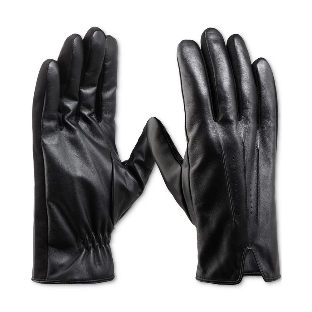 商品Isotoner Signature|Men's Touchscreen Stretch Gloves with Watch Vent,价格¥402,第2张图片详细描述