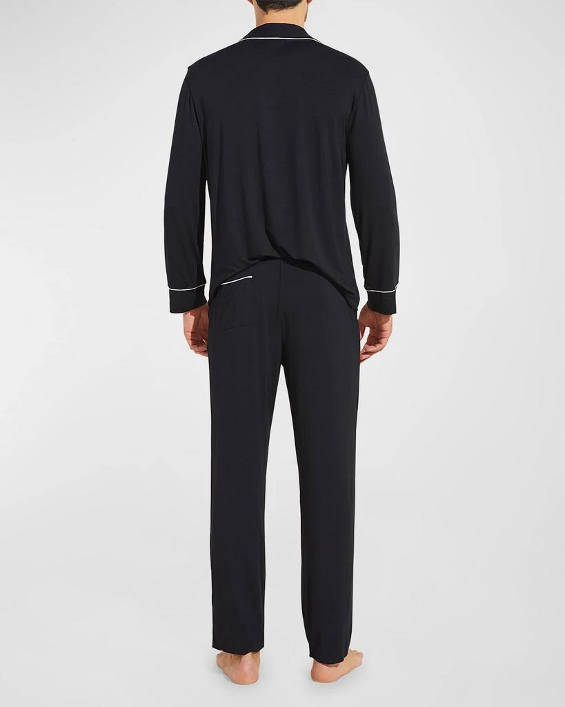 商品Eberjey|Men's William Long-Sleeve Pajama Set,价格¥1297,第4张图片详细描述