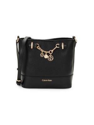 商品Calvin Klein|Adrina Logo Charm Crossbody Bag,价格¥597,第1张图片