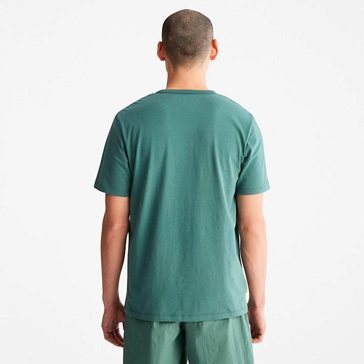 商品Timberland|Mountains-to-Rivers Print T-Shirt for Men in Green,价格¥162,第2张图片详细描述