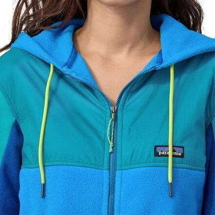 商品Patagonia|Microdini Hooded Fleece Jacket - Women's,价格¥492,第4张图片详细描述