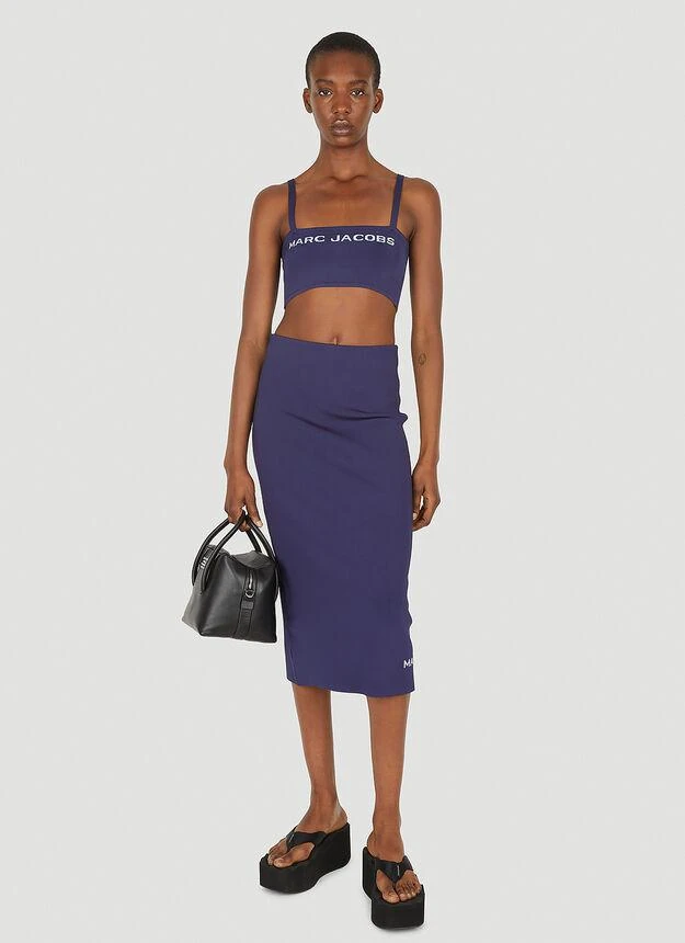 商品Marc Jacobs|The Tube Skirt in Blue,价格¥1332,第2张图片详细描述