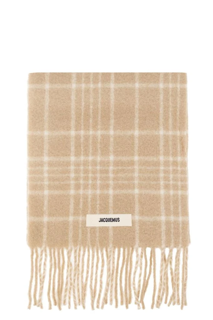 商品Jacquemus|Jacquemus L'écharpe Carro Checkered Scarf,价格¥1854,第1张图片