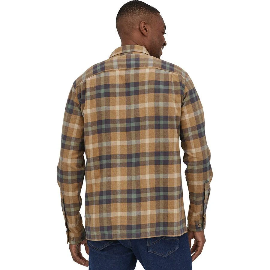 商品Patagonia|Organic Cotton MW Long-Sleeve Fjord Flannel Shirt - Men's,价格¥372,第3张图片详细描述