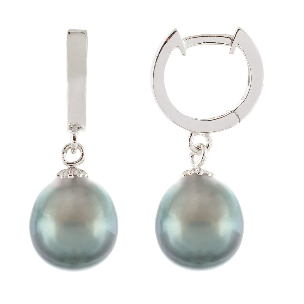 商品Splendid Pearls|Sterling Silver 9-10mm Pearl Earrings,价格¥634,第1张图片