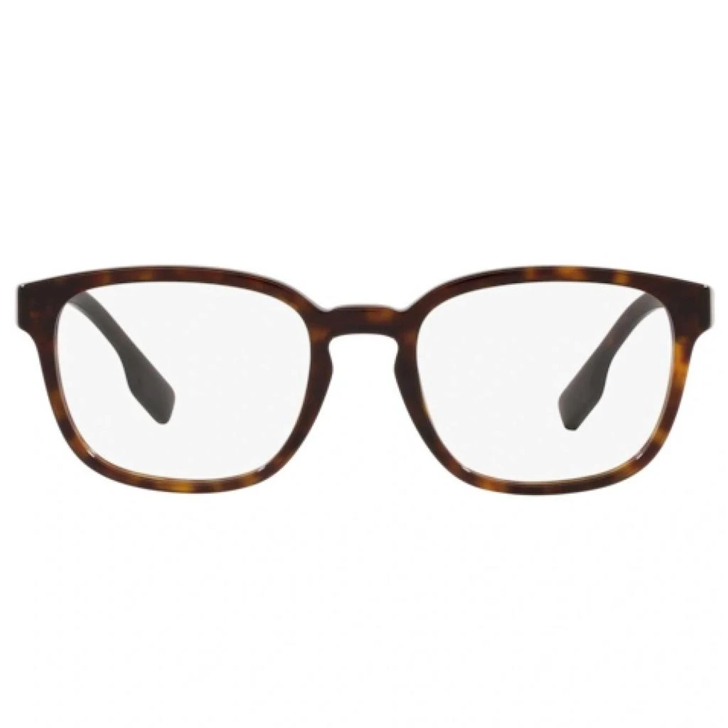 商品Burberry|Burberry Men's Eyeglasses - Dark Havana Full Rim Frame Clear Lens, 53 mm | BE2344 3920,价格¥634,第2张图片详细描述