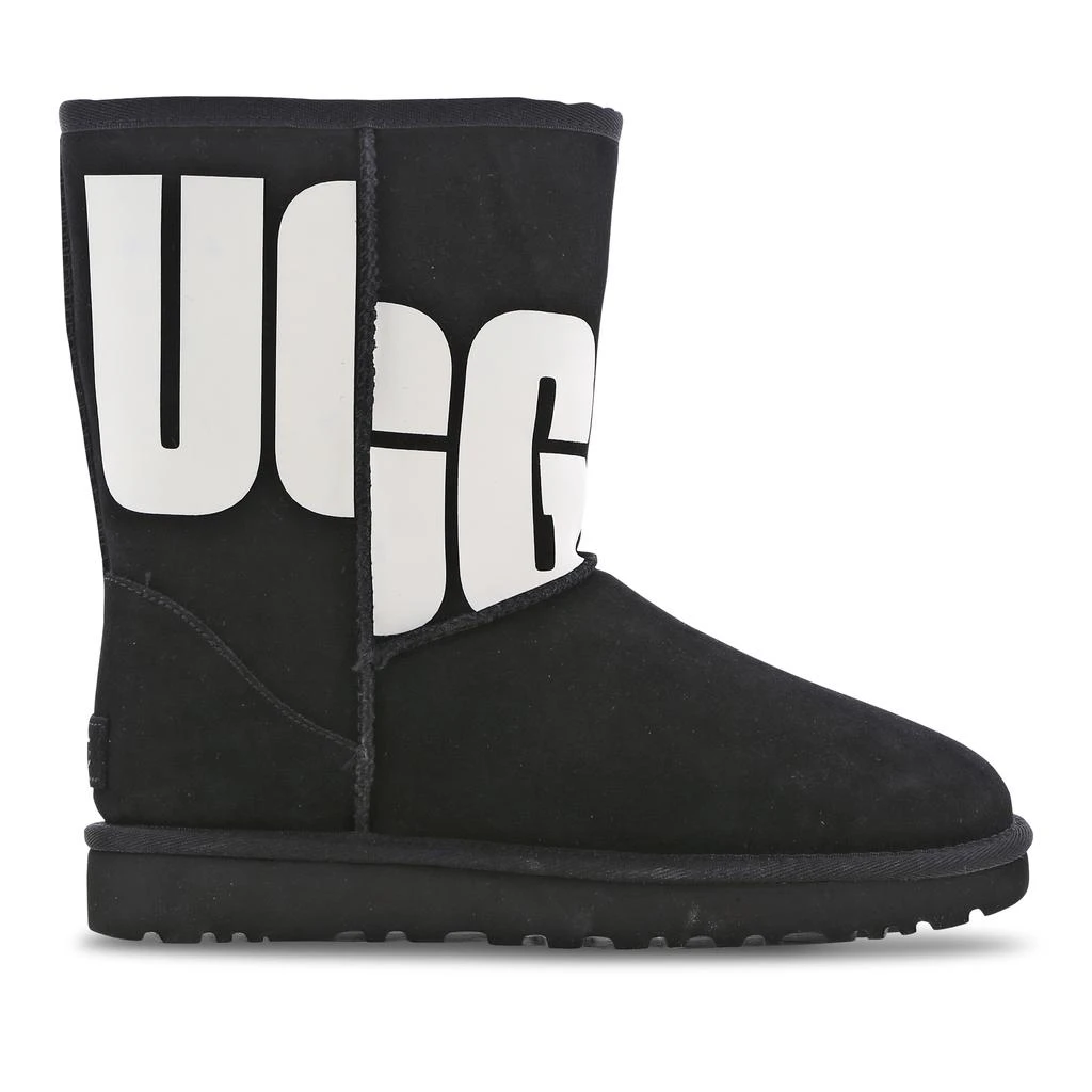 商品UGG|UGG Classic Short Broken Logo - Women Shoes,价格¥835,第1张图片
