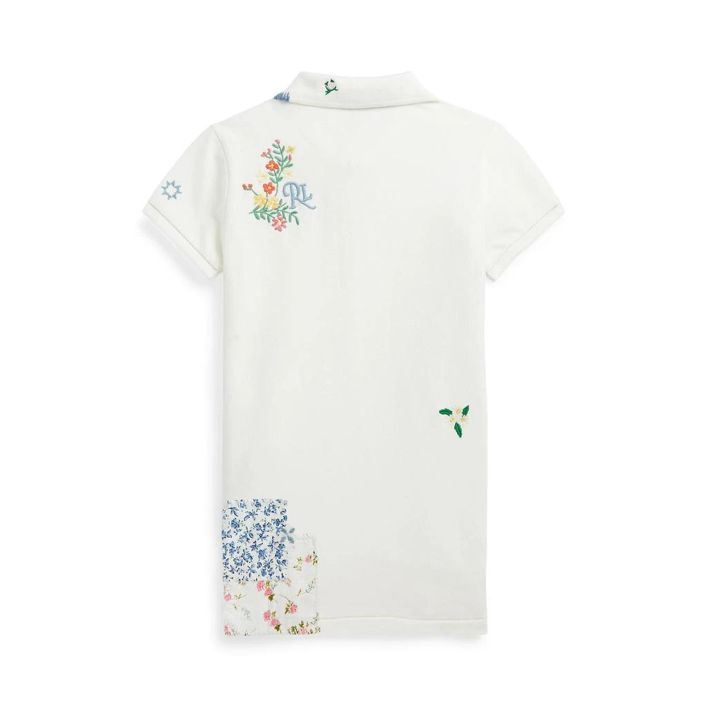 商品Ralph Lauren|Embroidered Stretch Mesh Polo Shirt (Big Kids),价格¥276,第2张图片详细描述