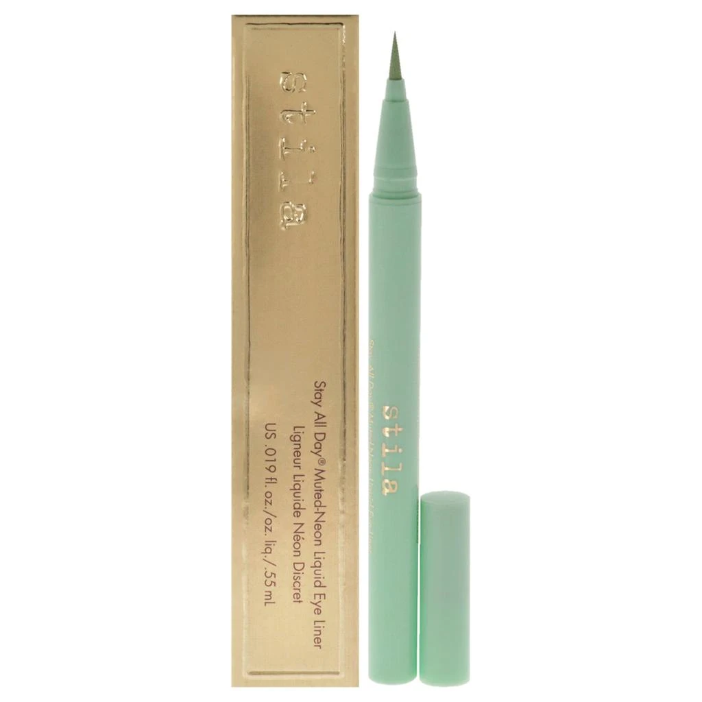 商品Stila|Stay All Day Muted-Neon Liquid Eye Liner - Hint of Mint by Stila for Women - 0.019 oz Eyeliner,价格¥201,第1张图片