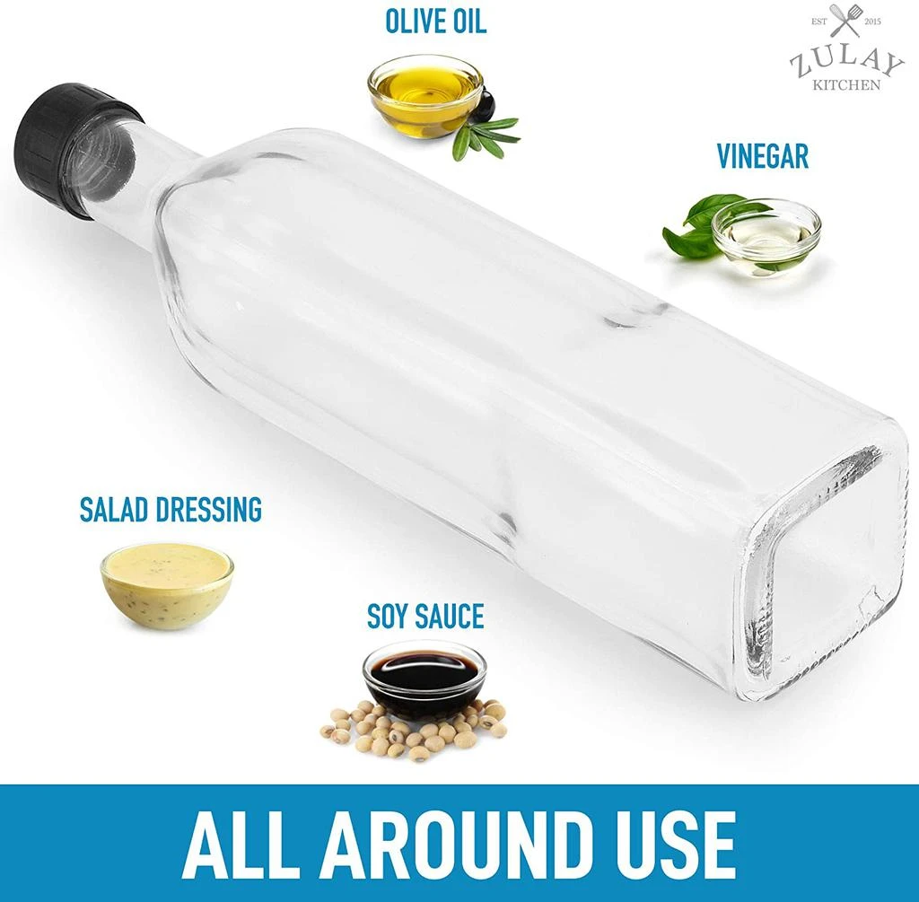 商品Zulay|Zulay Kitchen Olive Oil Bottle Dispenser with Spout,价格¥174,第3张图片详细描述