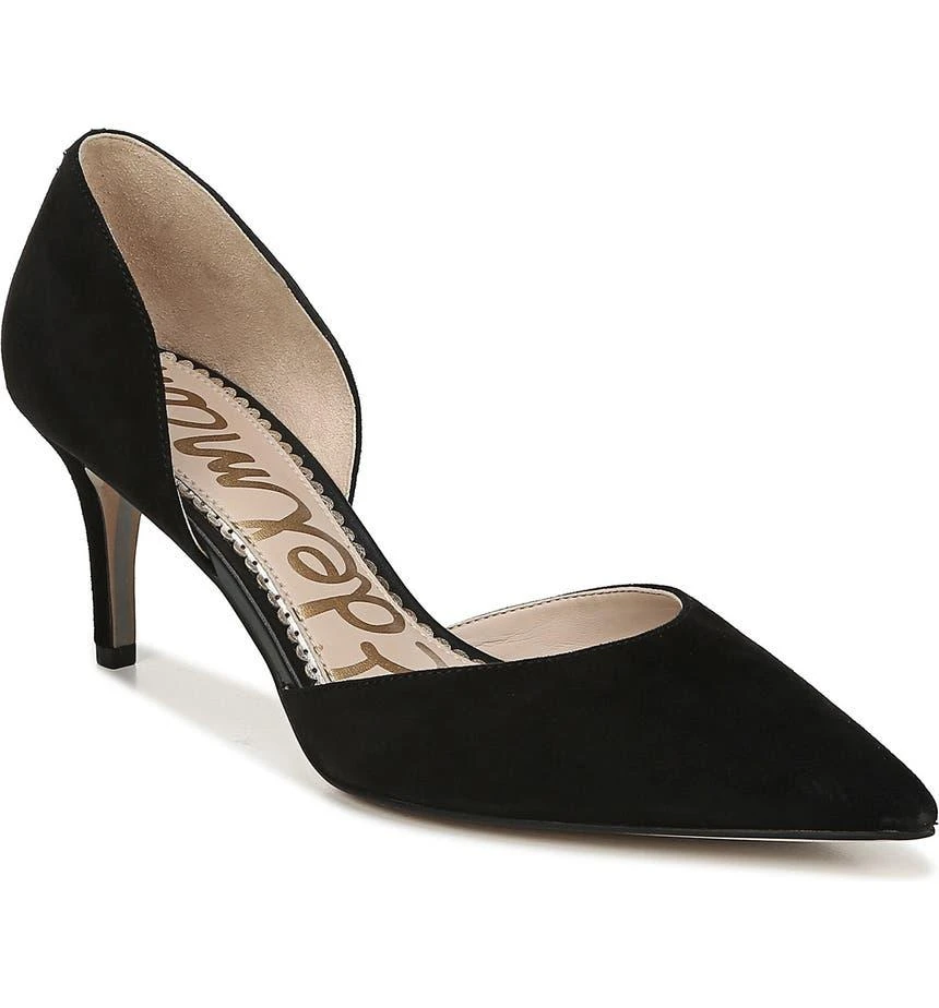 商品[国内直发] Sam Edelman|（无鞋盒）Jaina Suede d'Orsay Pump,价格¥374,第1张图片