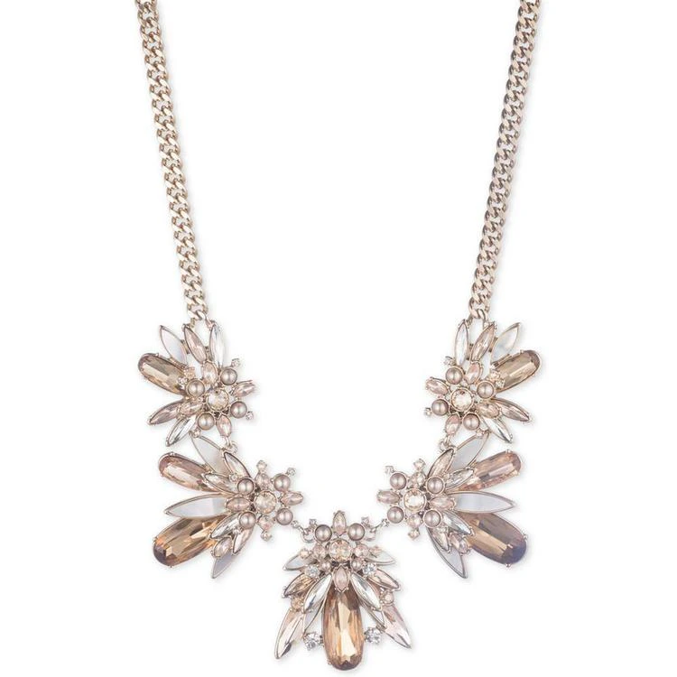 商品Givenchy|Gold-Tone Colored Crystal & Imitation Pearl Statement Necklace,价格¥506,第1张图片