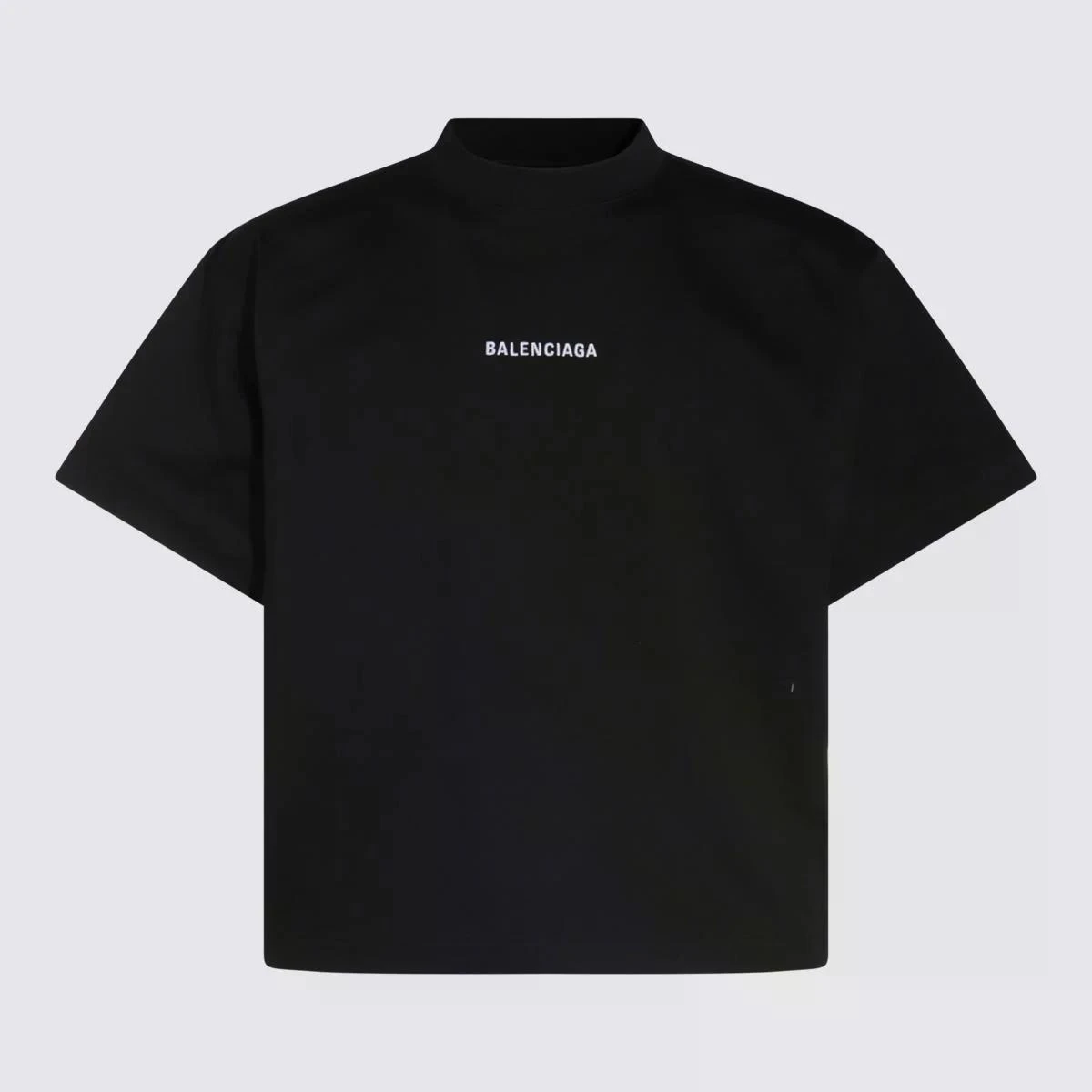 商品【商品预售7天】 Balenciaga|Balenciaga 女士T恤 818431TPVK11070-6 黑色,价格¥4083,第1张图片