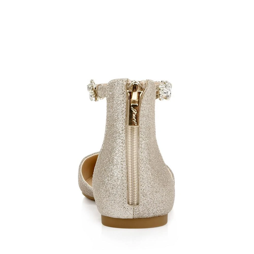 商品Badgley Mischka|Women's Cassidy Evening Flat,价格¥741,第3张图片详细描述
