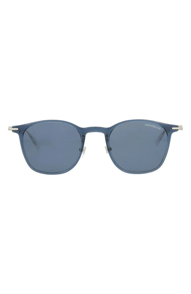 商品MontBlanc|49mm Square Core Sunglasses,价格¥1143,第1张图片