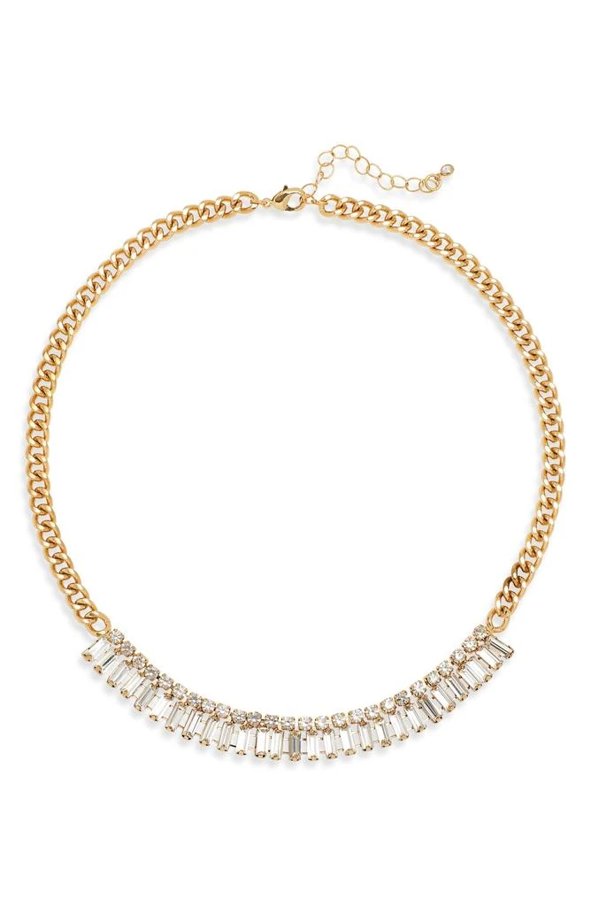 商品Nordstrom|Crystal Baguette Curb Link Necklace,价格¥57,第1张图片