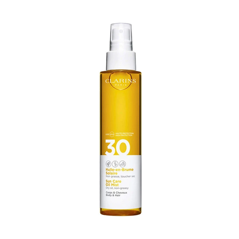 商品Clarins|Clarins娇韵诗高效防护隔离 防水身体防晒油150ML SPF30,价格¥230,第1张图片
