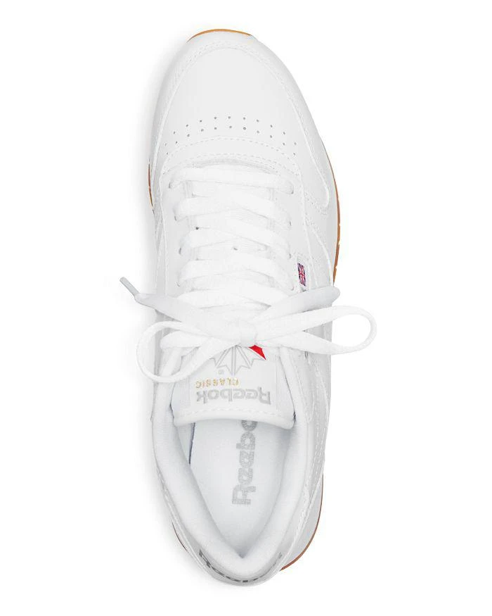 商品Reebok|Women's Classic Leather Lace Up Sneakers,价格¥561,第3张图片详细描述