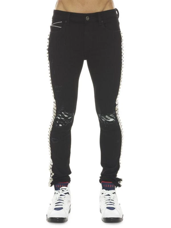 商品Cult Of Individuality|​Punk Studded Super Skinny Jeans,价格¥1024,第1张图片