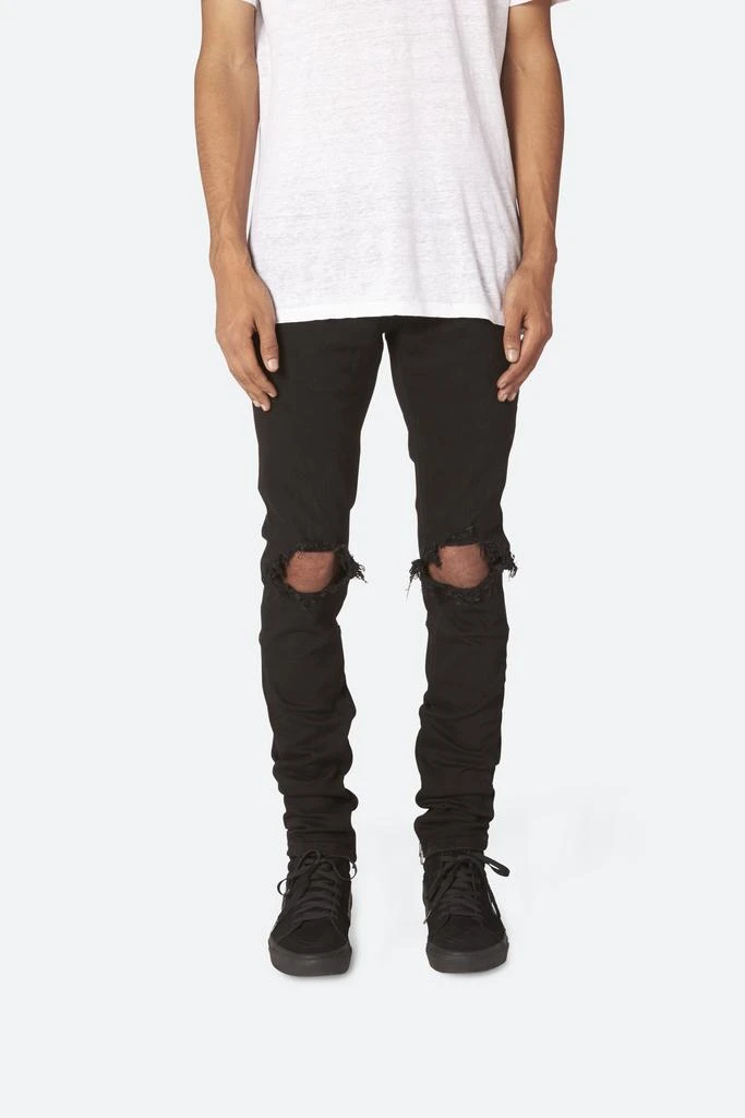商品MNML|M1 Stretch Denim - Black牛仔裤,价格¥363,第3张图片详细描述