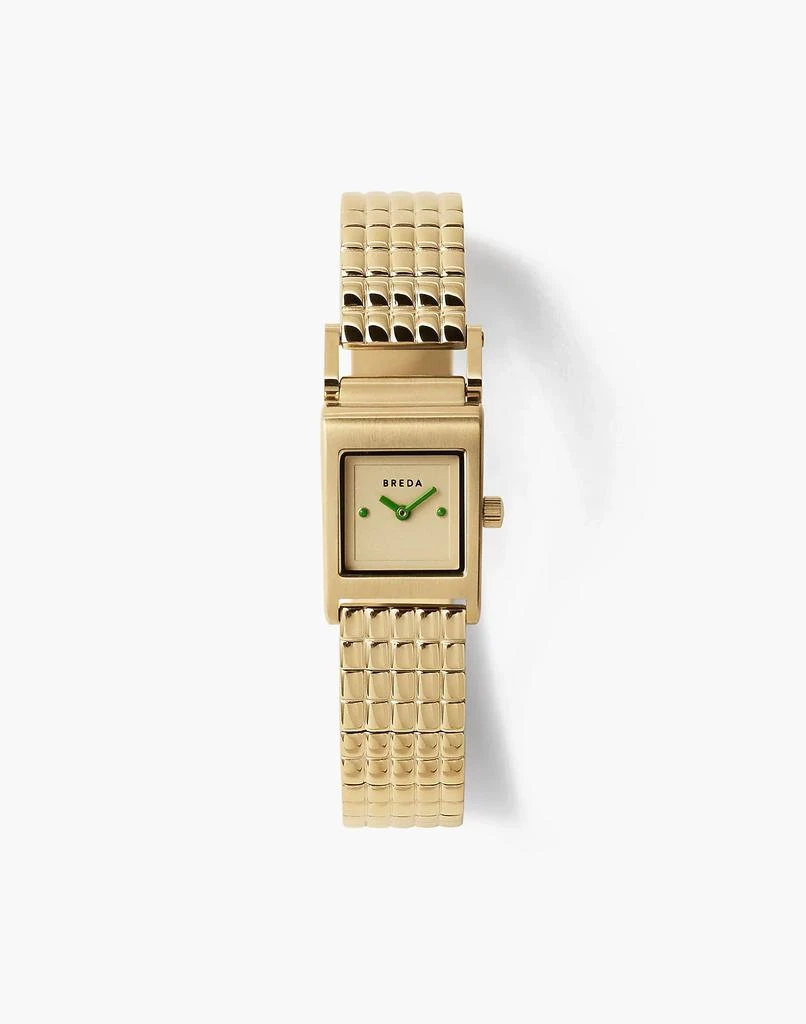 商品Madewell|Breda Revel Gold and Metal Bracelet Watch,价格¥1555,第1张图片