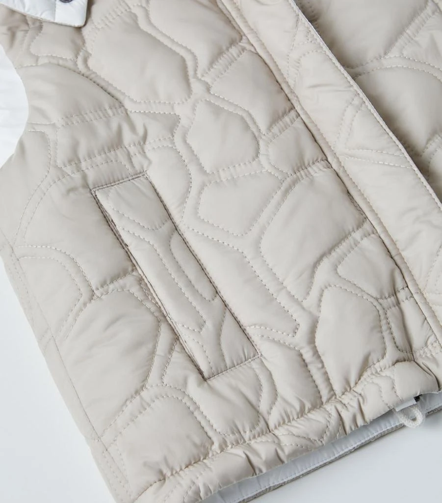 商品Brunello Cucinelli|Quilted Gilet (4-12 Years),价格¥4323,第3张图片详细描述