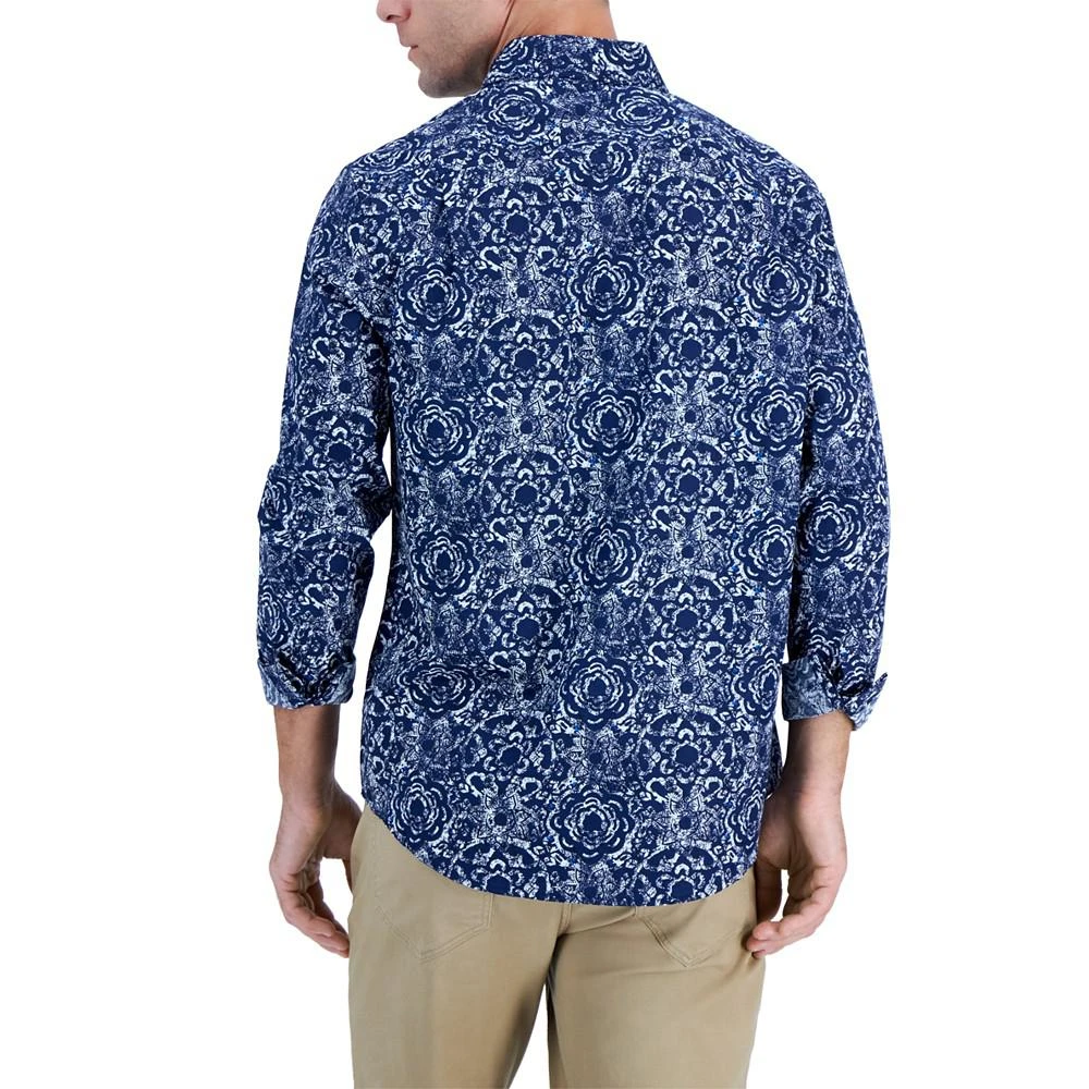 商品Club Room|Men's Long-Sleeve Bold Whisper Shirt, Created for Macy's,价格¥174,第2张图片详细描述