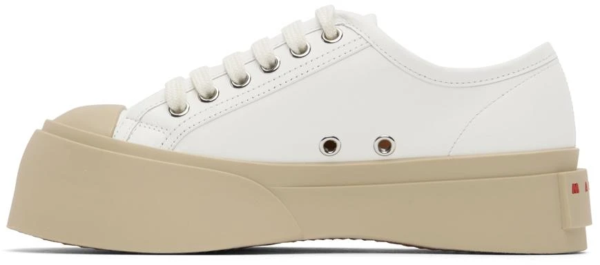 商品Marni|White & Beige Pablo Sneakers,价格¥2508,第3张图片详细描述