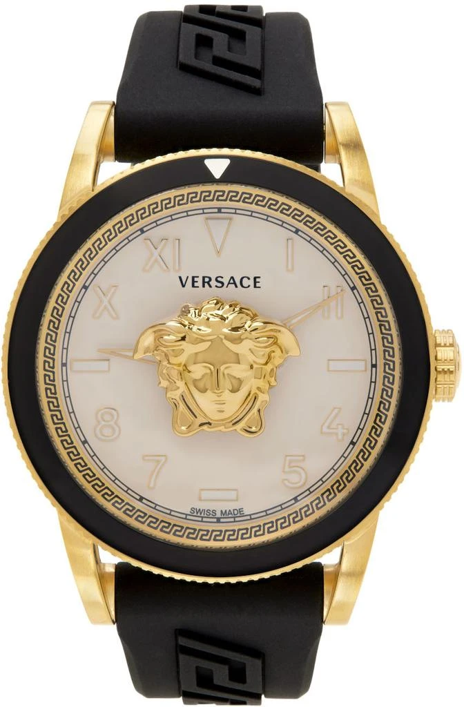 商品Versace|Black V-Palazzo Watch,价格¥6572,第1张图片