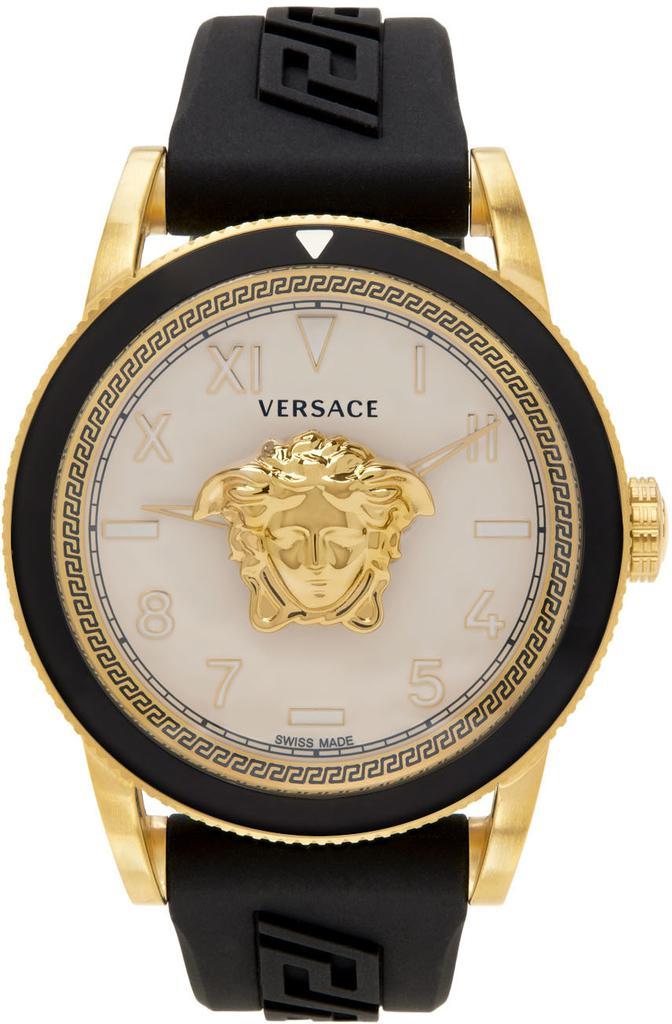 商品Versace|Black V-Palazzo Watch,价格¥13102,第1张图片