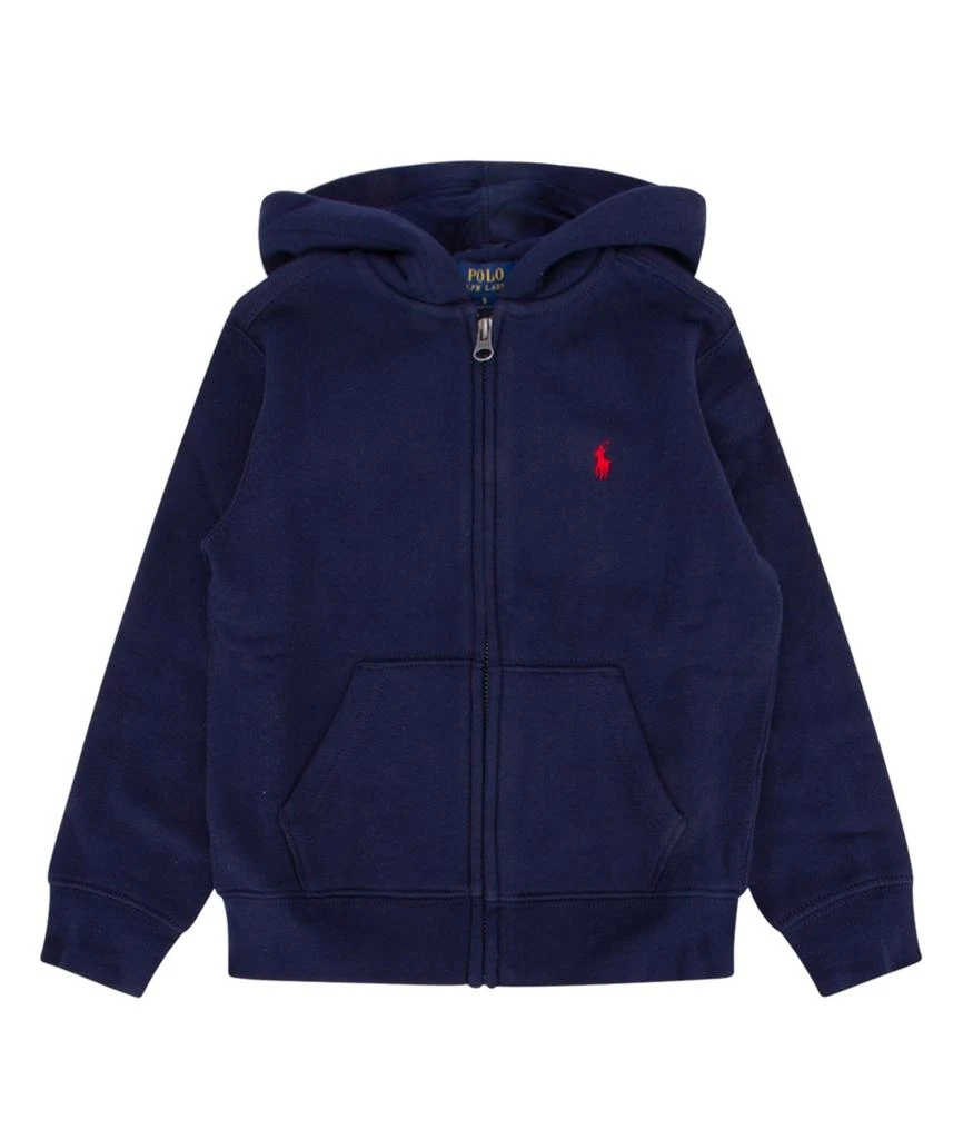 商品Ralph Lauren|Ralph Lauren Kids Zip-Up Long-Sleeved Hoodie,价格¥440,第1张图片