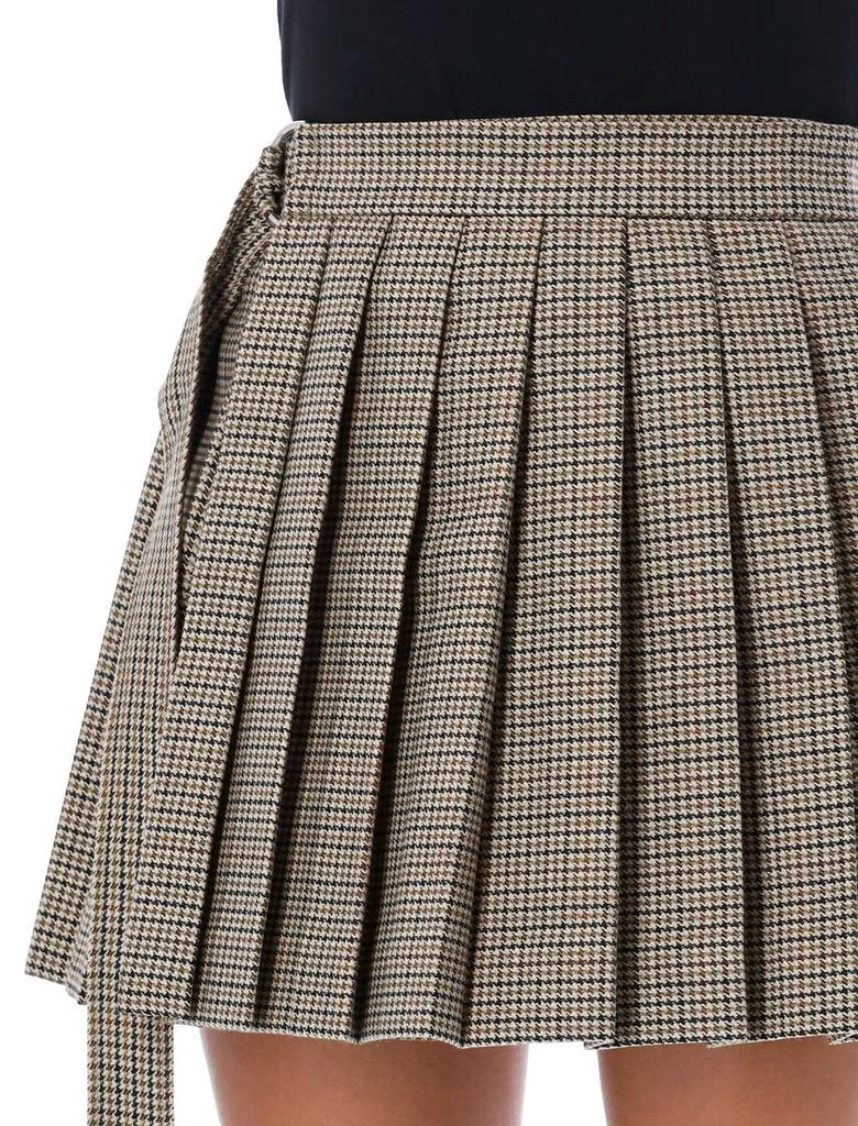 商品AMI|AMI ALEXANDRE MATTIUSSI Mini pleated skirt,价格¥2783,第3张图片详细描述