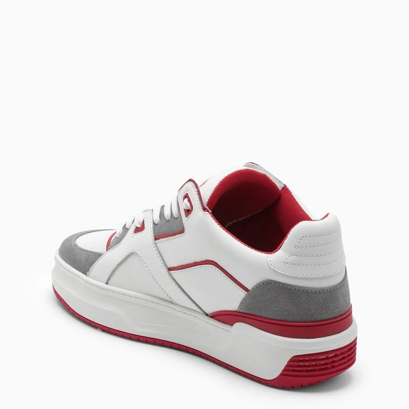 商品Just Don|Red/white leather low-top sneakers,价格¥1178,第4张图片详细描述