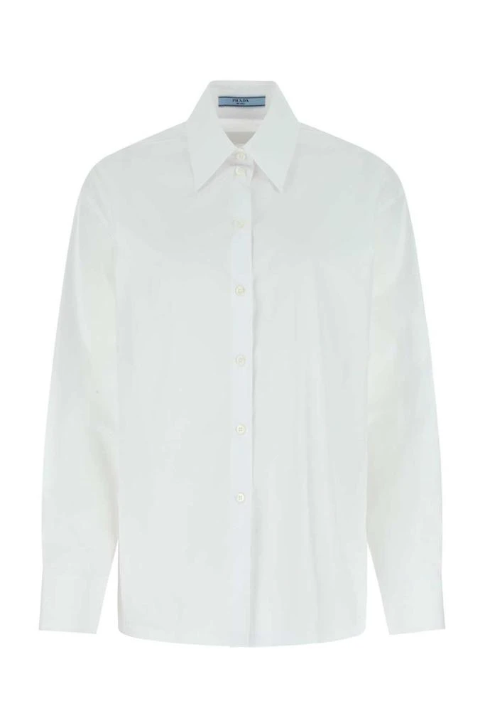 商品Prada|Prada Long Sleeved Shirt,价格¥3658,第1张图片