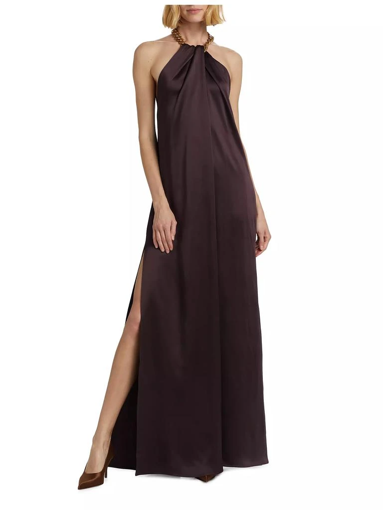 商品Stella McCartney|Chain Halterneck Gown,价格¥21727,第3张图片详细描述